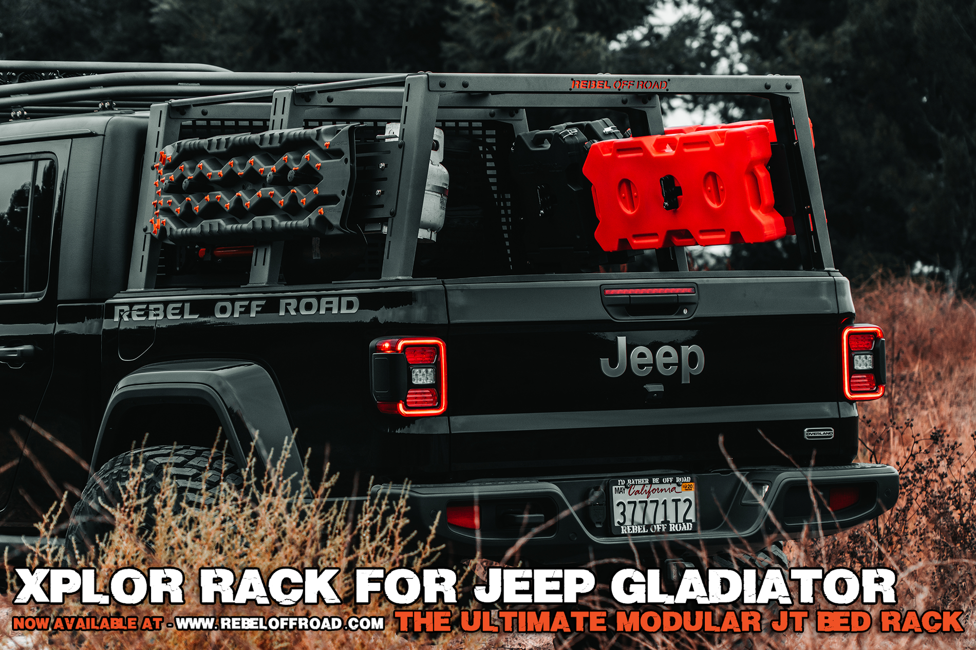 Jeep gladiator best sale back rack