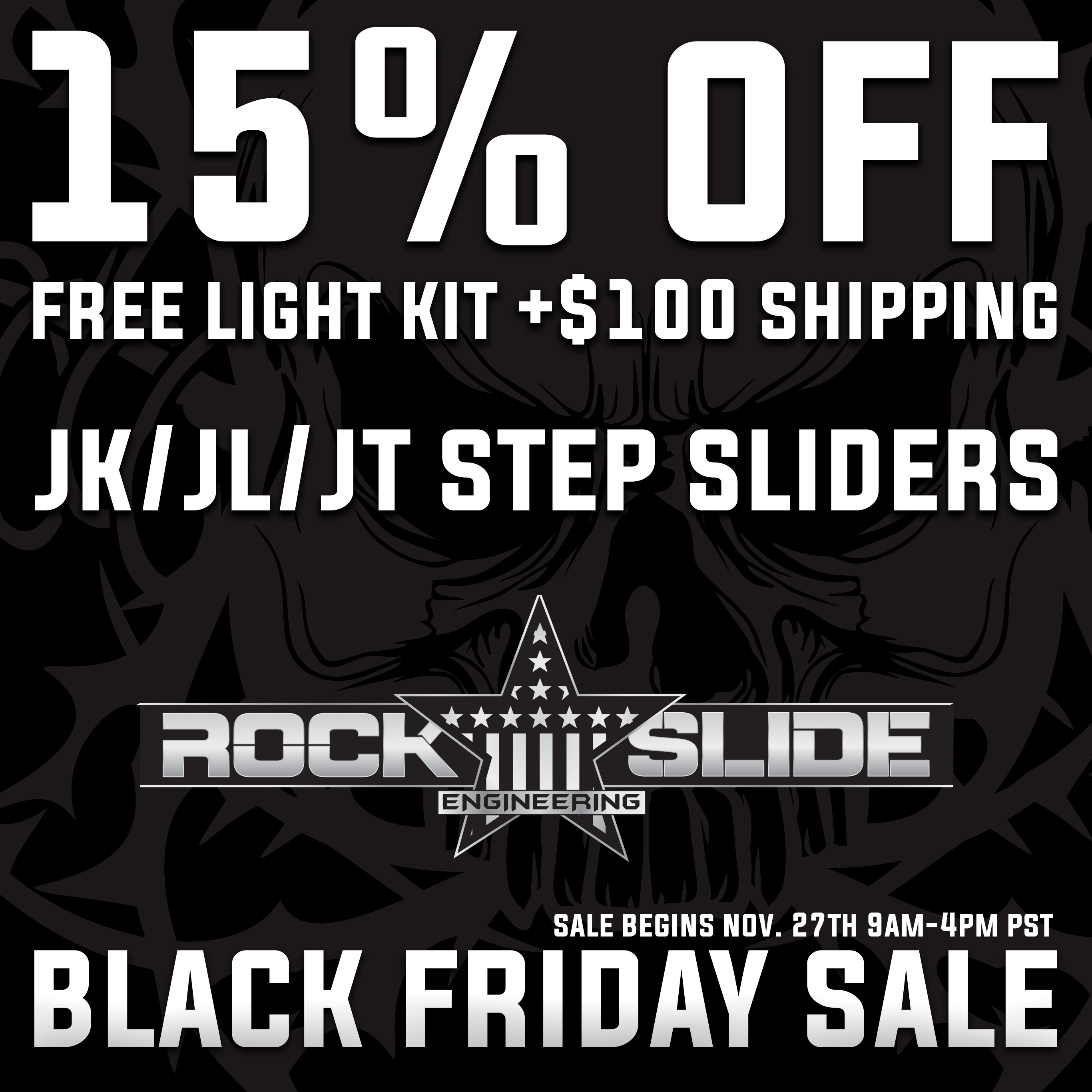 Rock Slide Engineering Black Friday Sale